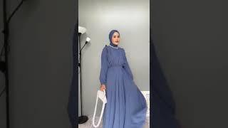 Haul Gamis Kekinian Remaja  Inspirasi OOTD