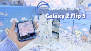 Samsung Galaxy Z Flip 5 Cinnamoroll Special Edition unboxing🫧