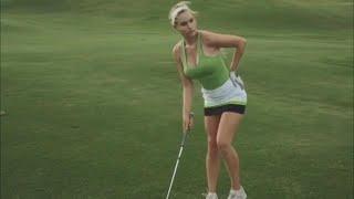 Is This Female Pro Golfers Outfit Too Sexy for the Green?