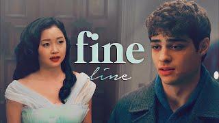 Lara Jean & Peter  Fine Line