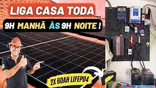 ️KIT OFF GRID Simples que traz INDEPENDÊNCIA Energética