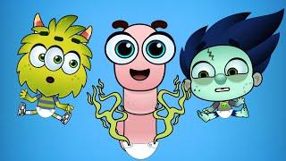 Monster Diaper Time Papa Joel to the Rescue  Baby Monster Songs by Papa Joels English