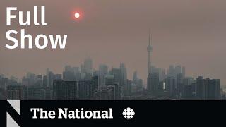 CBC News The National  Smoky Canada Interest rate hike Elliot Page