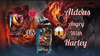 #Harleygameplay #Arenick   Aldous vs Harley....Aldous always aim harley after get stack 