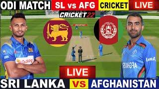 live cricket match today - LIVE Sri lanka vs Afghanistan - live match today online  - Cricket 22 78