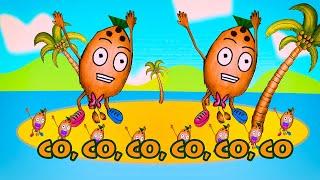 Co Co Co Co - Im a Coconut - Coconut Hen - Clip from Org. Video