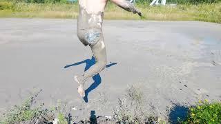 Just a crawl across the quarry mud pit.