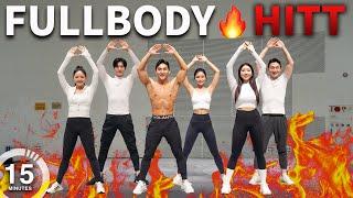 2024 최강 홈트 쉴틈없이 전신자극15분 땀폭발 고강도 운동ㅣ15m Fullbody Fat-burning HIIT @shaketwins @pinkhip @hansoi