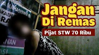 PIJAT STW 70 RIBU - AWALNYA MAU PIJAT ENDINGNYA DIPAKSA NGAMAR PADAHAL BELUM SIAP