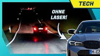 Adaptive Matrix LED-Scheinwerfer jetzt ohne Laser im 3er BMW G20 2023 im TestNachtfahrt