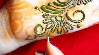 Front Hand Unique New Floral Henna Mehndi Design  Stylish Front Hand Henna Design