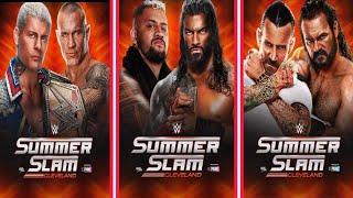 WWE SummerSlam 2024 - Match Card Predictions V1