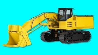 Küçük Çocuklar İçin İş Makineleri - Dozer Greyder Forklift - İş Makinelerini Tanıyalım