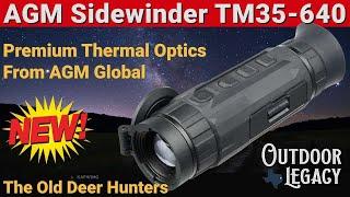 Discover the Invisible World AGM Sidewinder TM35-640 Monocular