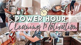 POWER HOUR CLEANING ROUTINECLEAN WITH MEEXTREME CLEANING MOTIVATION