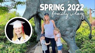 MOTHERS DAY AT ZOO & ELIZA GRADUATES PRE-K  SPRING 2022 FAMILY VLOG