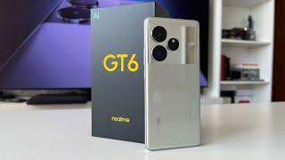 Unboxing the realme GT 6 Discover AI night capture and 120W ultra-fast charging