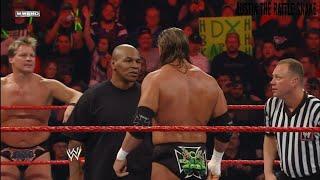 Mike Tyson Vs Triple H & Chris Jericho Vs Shawn Michaels Raw 2010 720p HD Full Match