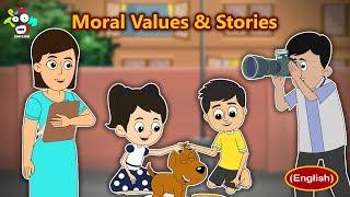 Moral Values & Lessons  Moral Stories For Kids  Best Collection Of Stories  PunToon Kids English