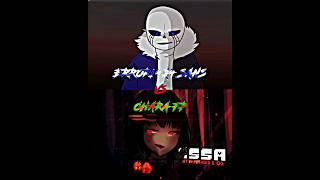 Error404 Sans VS Chara FP  #undertale#shorts