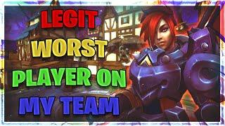 WORST PLAYER ON THE TEAM - Ash Paladins Ranked