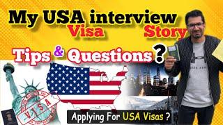 USA B1B2 TOURIST VISA  My USA Visa full experience  USA VISA FROM PAKISTAN 2023 #usavisa
