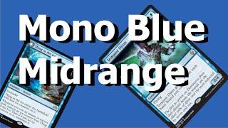 Modern mono blue midrange vs Necrotic Ooze combo homebrew.  Janky MTG decks