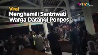 Viral Warga Kepung Pondok Pesantren Setelah Santriwati Melahirkan