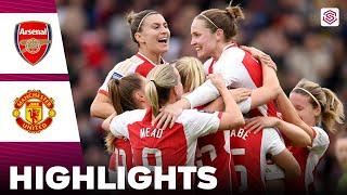 Arsenal vs Manchester United  Highlights  FA Womens Super League 17-02-2024