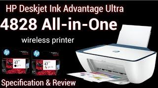 HP Deskjet 4828 All-in-One wireless Printer Full specifications and Review