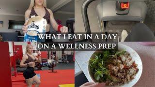 WELLNESS PREP SERIES EP 4  WHAT I EAT IN A DAY  4+8 WEEKS OUT