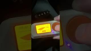 Flipper Zero jamming Infiniti keyless start up