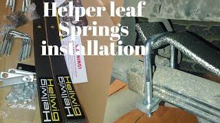 Helper leaf springs  active suspension  Tacoma 2008