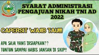 SYARAT ADMINISTRASI PENGAJUAN NIKAH KANTOR TNI AD 2022  Baroroh Official