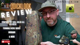 THINKING ANGLERS  CAMFLECK TACKLE POUCH  QUICK LOOK REVIEW