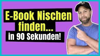 KDSpy Deutsch In 90 Sekunden zu lukrativen Kindle E-Book Nischen