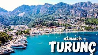 Marmaris Turunç Koyu - Marmaris Turunç Beach - Marmaris Gezilecek Yerler - Marmaris Muğla Turkey