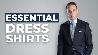 The Only 5 Dress Shirts You’ll Ever Need  Menswear Wardrobe Basics