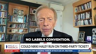 Senator Joe Lieberman on NewsMax Discussing No Labels Virtual Convention