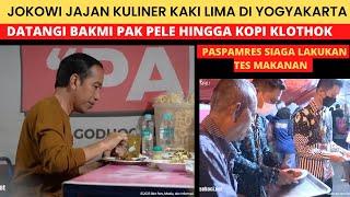 Kulineran di Jogja - Jokowi Jajal Bakmi Legendaris Pak Pele hingga Warung Hits Kopi Klotok Pakem