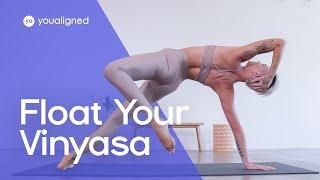 Float Your Vinyasa with Bentley Fazi  30-Min Yoga Class