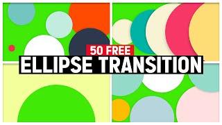 50 Free Green Screen Ellipse transition