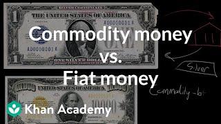 Commodity money vs. Fiat money  Financial sector  AP Macroeconomics  Khan Academy