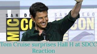 Tom Cruise surprises Hall H at SDCC 2019