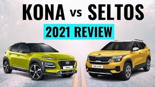 2021 Kia Seltos vs Hyundai Kona - Which is Best? Find Out