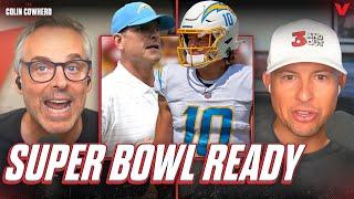 Why Jim Harbaugh & Justin Herbert are Super Bowl ready with Los Angeles Chargers  Colin Cowherd NFL