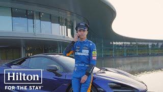 Meet Lando Norris The Chauffeur  Hilton