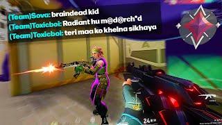 Toxic Kids In Mumbai Server Are Unbelieveable  TOXIC MUMBAI SERVER RANKED VALORANT GAMEPLAY