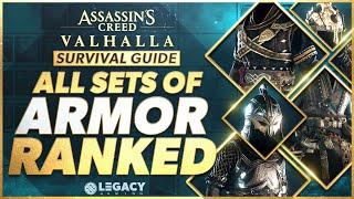 Every Armor Set Ranked  Assassins Creed Valhalla Survival Guide