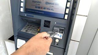 Cara Mengabil Uang Dimesin ATM BRI  Langsung Tarik Tunai - Kank Agung